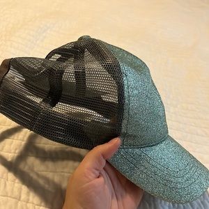 CC ponytail hat